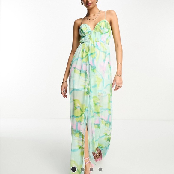 Funky ASOS Maxi Dress - Picture 4 of 8